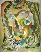 Wassily Kandinsky paintiong on light ground oil on canvas